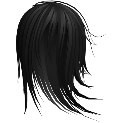 Majestic Long Vkei Final Fantasy Emo hair Dark Roblox item