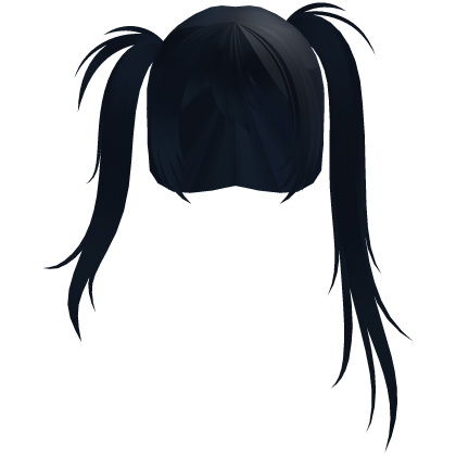 い( ^-⩊#^ )ค blue ☆ kuroi inspired ☆ twintails Roblox item