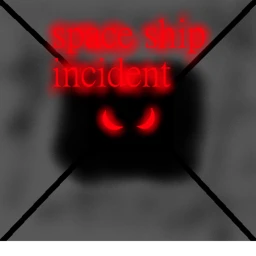 Space ship incident icon
