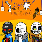 Sans AU's fighting group thing Group Thumbnail
