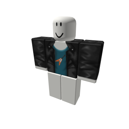 Roblox t shirt jacket black store