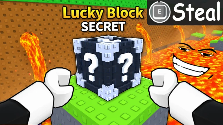 [UPD] ラッキーブロックをLAVAから盗む!