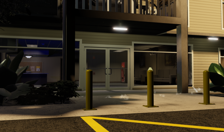 Apartment Building But It's Storming screenshot 2