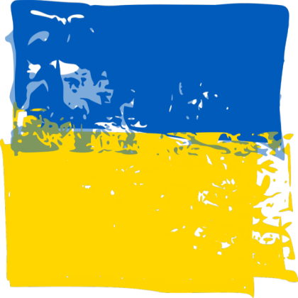 Ukraine Flag Graffiti Roblox decal
