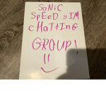 Sonic Speed Simulator Chatting Group