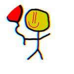 Partygoer Stickman