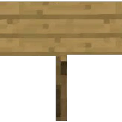Blocky sign Transparent