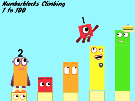 [UPD] Numberblocks Climbing 1 to 100 screenshot 1
