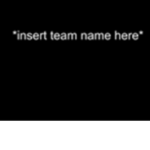 *insert team name here*