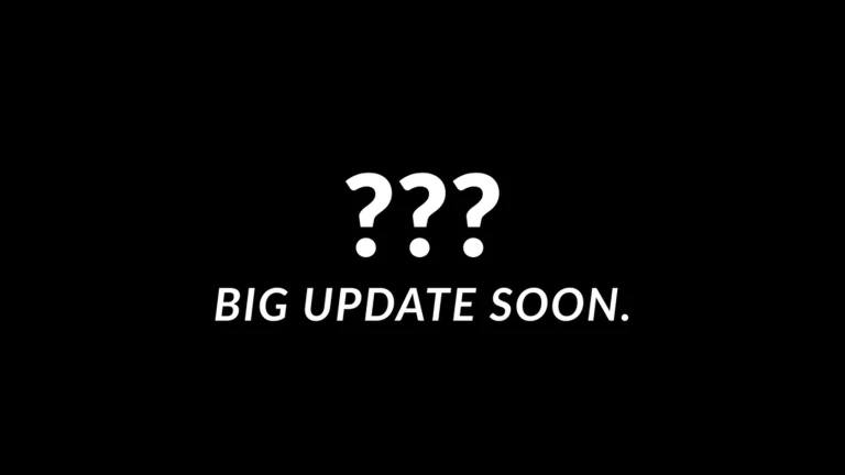 HUGE UPDATE ???