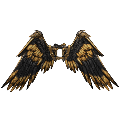 [PBR] Black & Gold Icarus Wings [Addon] thumbnail