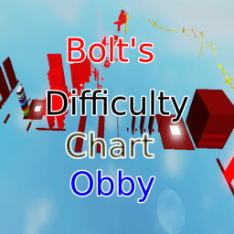 Bolt's difficulty chart obby.