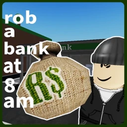 Rob A Bank at 8am icon