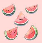 Watermelon club capybara