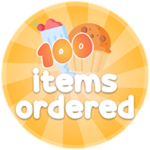 You ordered 100 items!