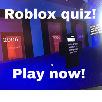Roblox quiz