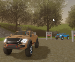 Forest Pickup Truck Racing