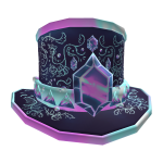 Cotton Candy Crystal Hat
