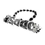 isaac black and white necklace 3.0