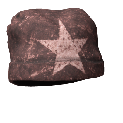 Mauve Vintage Faded Star Beanie