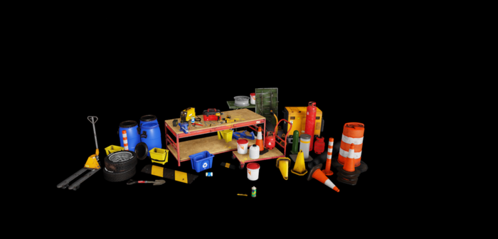 Realistic Garage Props preview 2