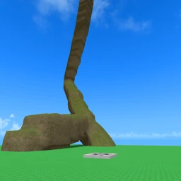 Climb the grass to get admin icon