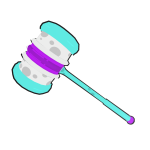 Vibrant Sponge Hammer