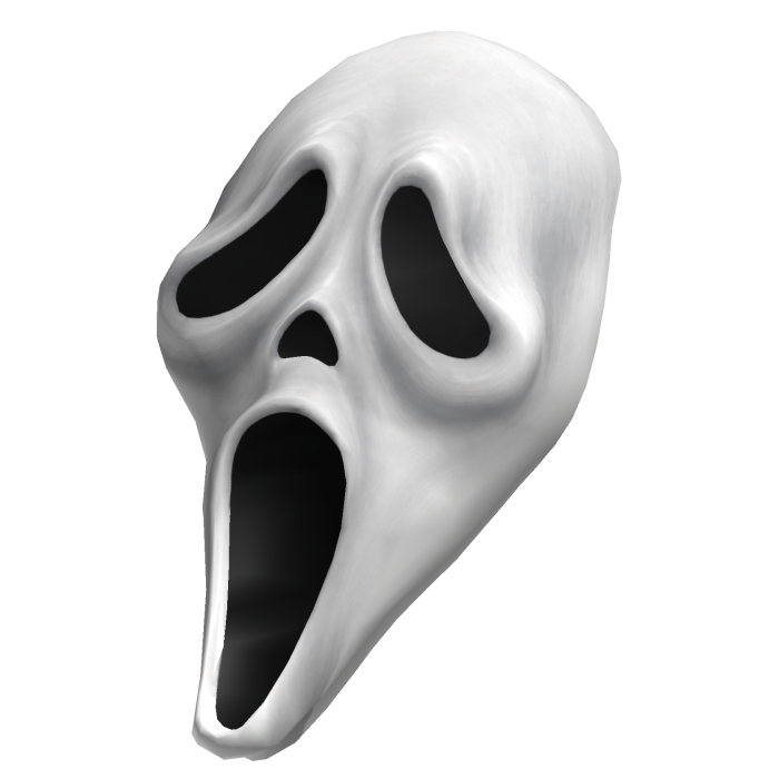 Screaming Ghostface Mask (Left Side)