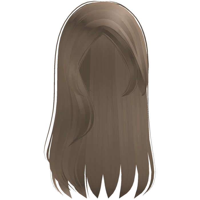 ۶ৎ | long straight loose flowy chai hair