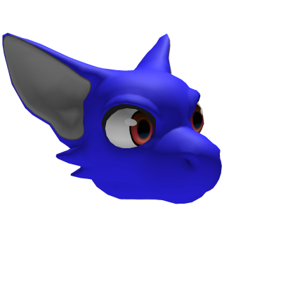 Blue Kemono Dragon Head Roblox item