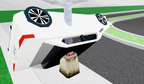 Simulatore di crash di dashcam auto