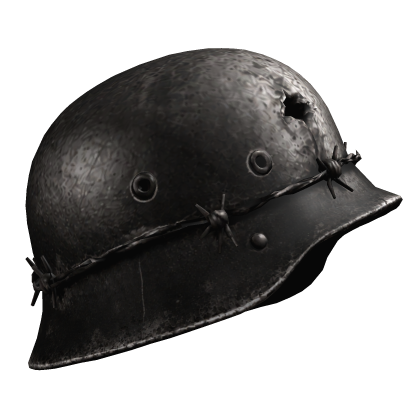 Black Rusted Helmet W Wire Frames