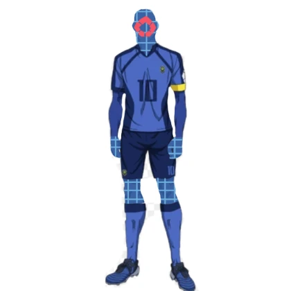 Blue lock man