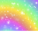 Rainbow unicorn high