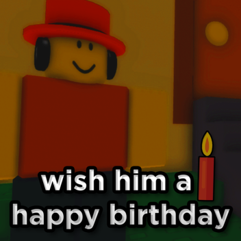 wish him a happy birthday