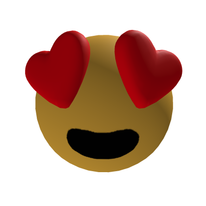 Love Emoji Heart Funny Head  Roblox item