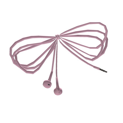 Earbuds Bow (Light Pink)