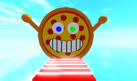 🍕😈Escape the Evil Pizza Obby Parkour!