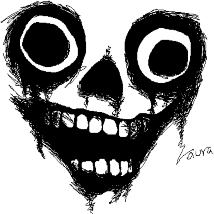 Scary Face Roblox decal