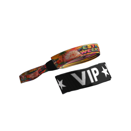 Festival Wristband w/ VIP Pass 