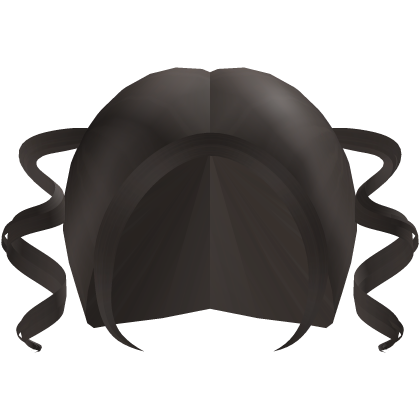 ୨୧ cutesy twintails in ash brown Roblox item