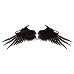 Crimson Vampire Wings