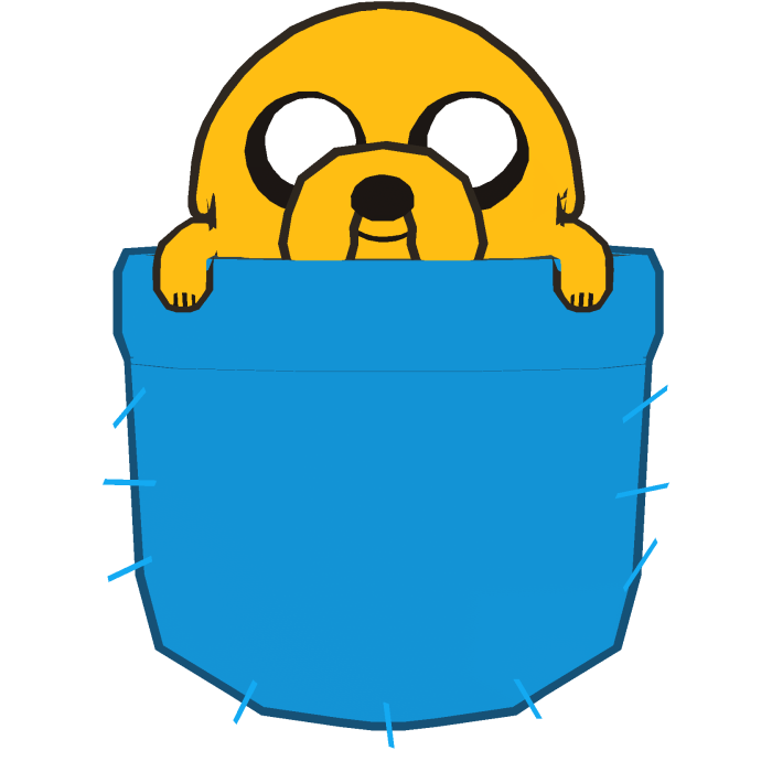Jake Pocket Pal - Adventure Time