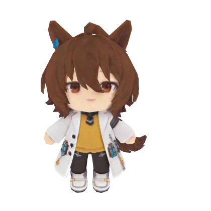 Agnes Tachyon Plush - Umamusume