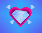 Diamond in Heart