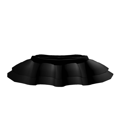 ꒰Cutest Flowy Black Skirt