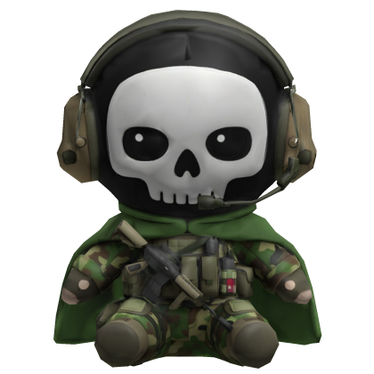 Simon Ghost Riley Back Plush [CoD]