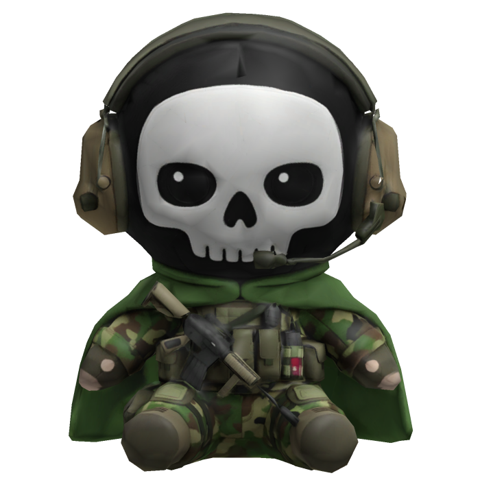 Simon Ghost Riley Back Plush [CoD]
