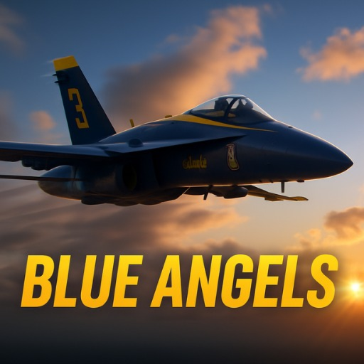 [JET FIGHTERS] Blue Angels Plane Simulator official Roblox game thumbnail
