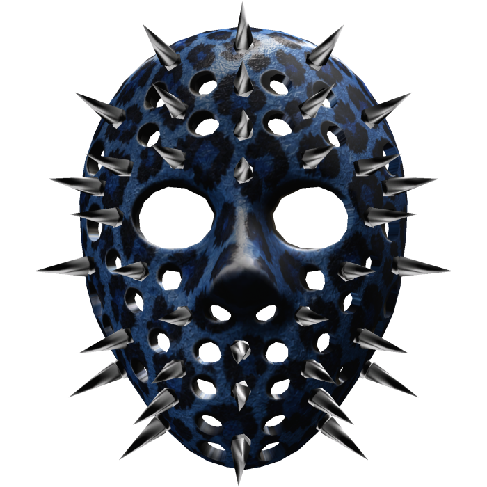 LIMITED 2000s Spiked Halloween Hockey Mask